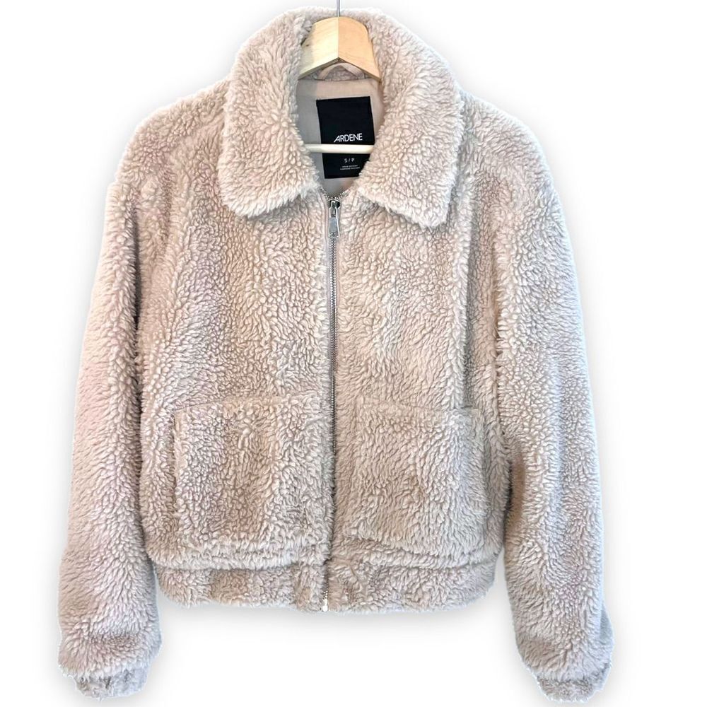 Ardene Teddy Sherpa Bomber Jacket